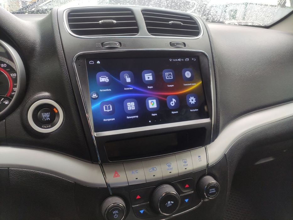 Штатна магнітола  Dodge Jorney 6/128G / Круговий огляд 360 для Dodge