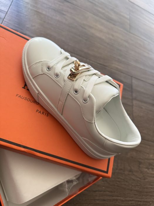 Кеди жіночі шкіряні 23,5 см