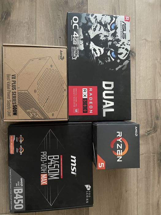 Ігровий комп’ютер Rx580 4gb ryzen 5 1600