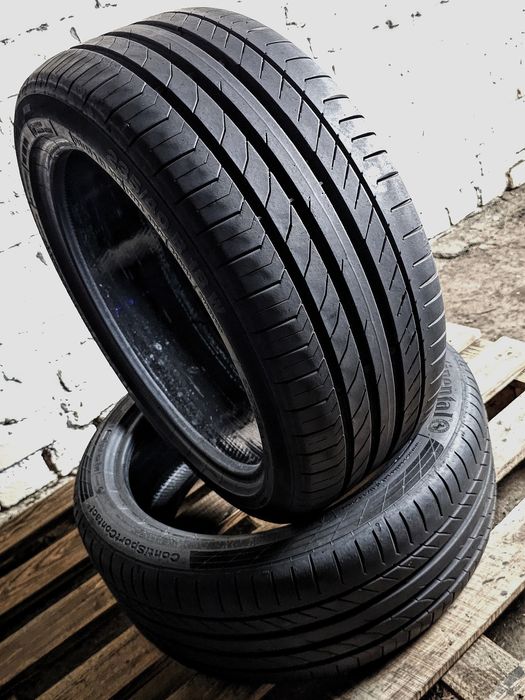 Пара 235/40r18 Continental | 7.5mm | 2024 | Преміум шини | Антіпрокол