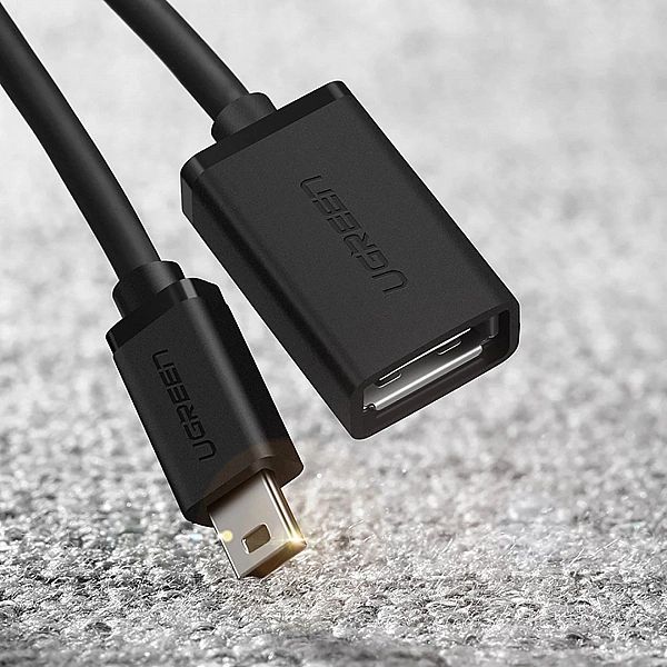 Adapter Ugreen US249, 10383 mini USB-B (męski) / USB-A (żeński) OTG 10