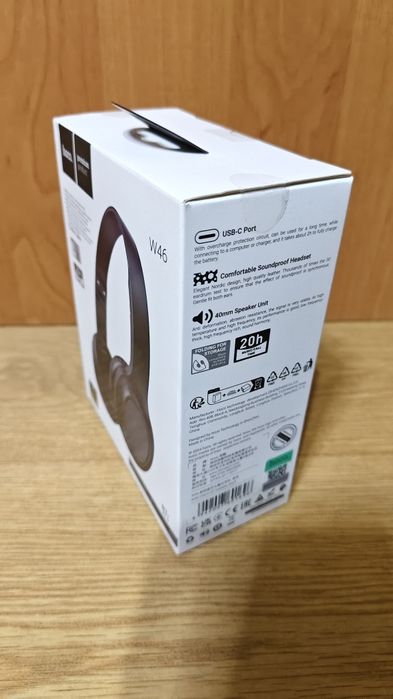 Bluetooth наушники Hoco W46 Black