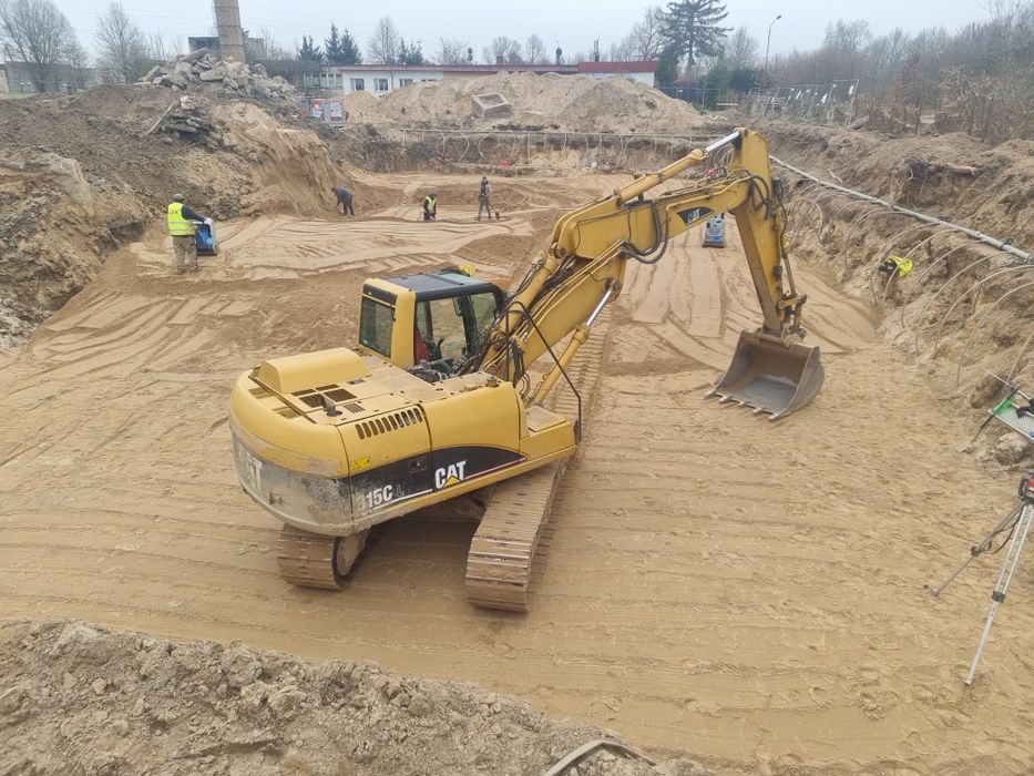 Prace ziemne-drogi kruszywa