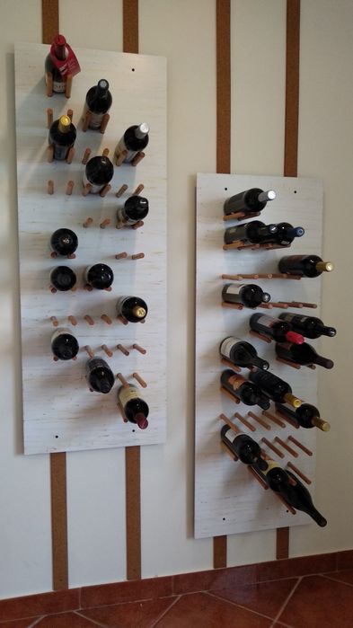 Garrafeira Original de parede, vertical 48 garrafas