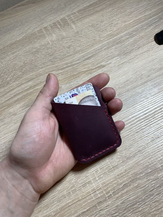 Шкіряний картхолдер на подарунок