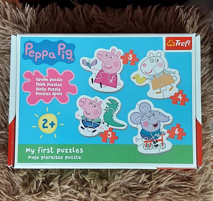 Puzzle Świnka Peppa Trefl 2+
