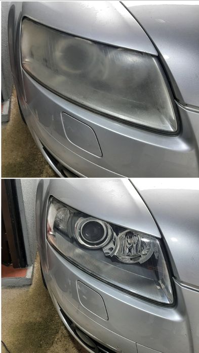 Polimento/ Polimerização faróis + opção ppf