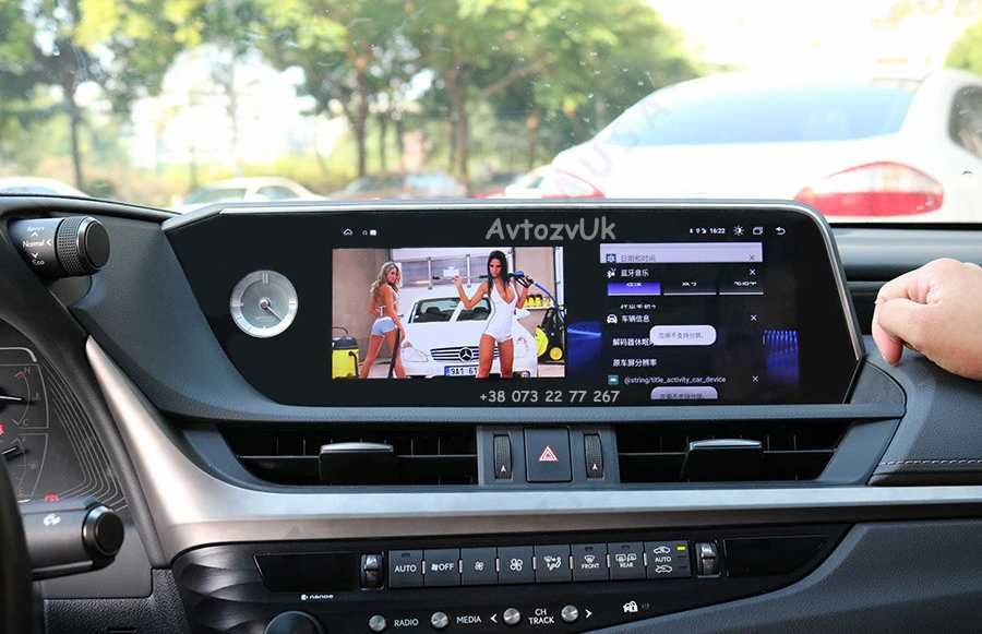 Дисплей LEXUS ES Лексус ЕС ES350 Магнитола мультимедия Android CarPlay