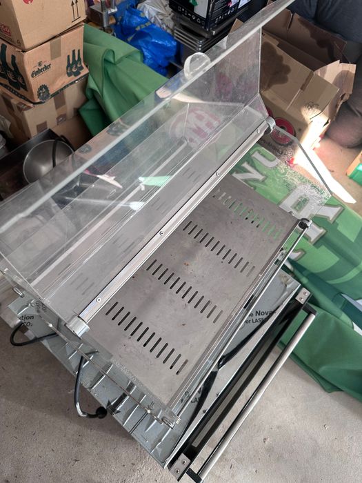Vitrine Aquecida Profissional GGG – Inox + Vidro