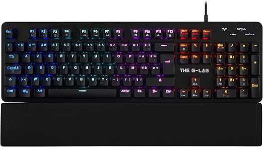 Nowa klawiatura mechaniczna The G-Lab Carbon – AZERTY (Blue Switch)