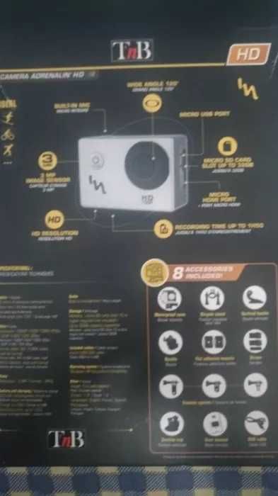 Câmera de Acção Subaquática