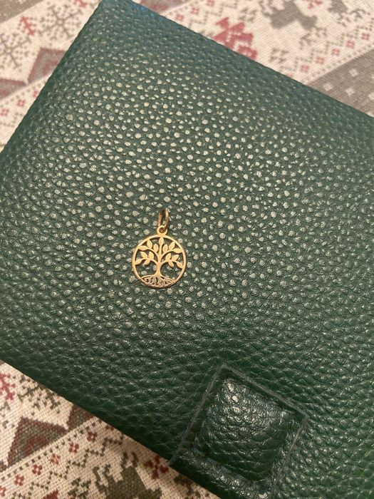 Підвіс золотий  карта України