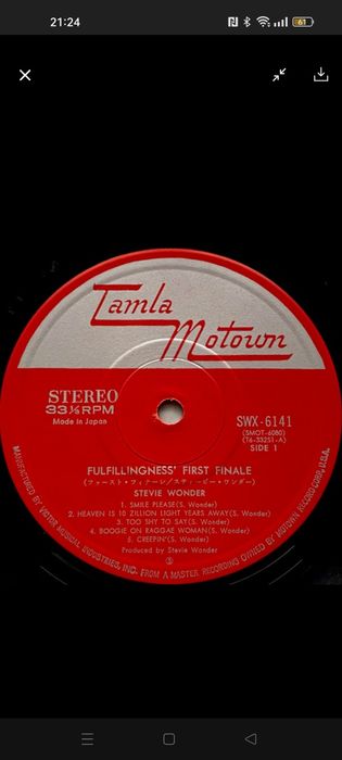 Stevie Wonder,Fulfillingness' First Finale