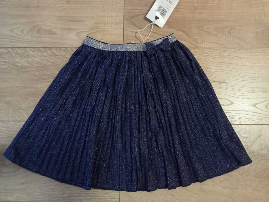 Nowa 122 128, 5 10 15 elegancka  spódniczka spódnica dla dziewczynki