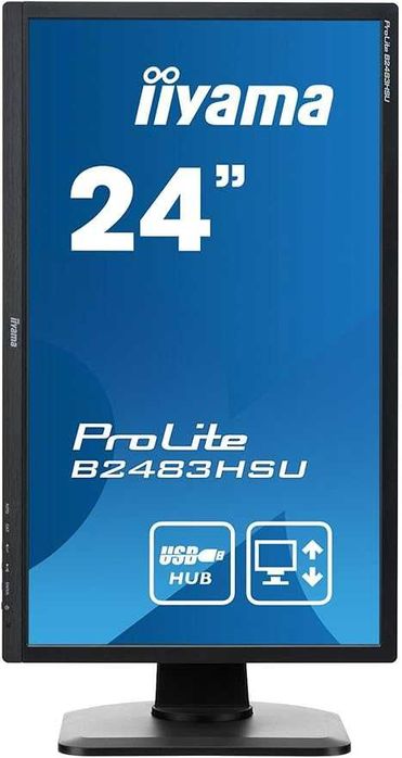 Опт Монітор 24" Iiyama B2483HSU FHD TN Pivot Клас A- Б/В