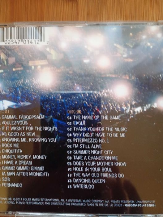 Płyta CD Audio ABBA - Live Wembley Arena - 2 CD.