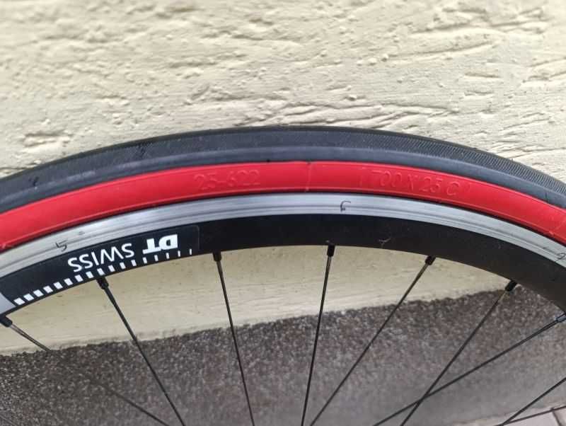 Koła szosowe DT Swiss RR511, Novatec A361BT/F172SB, Michelin Lithion 2
