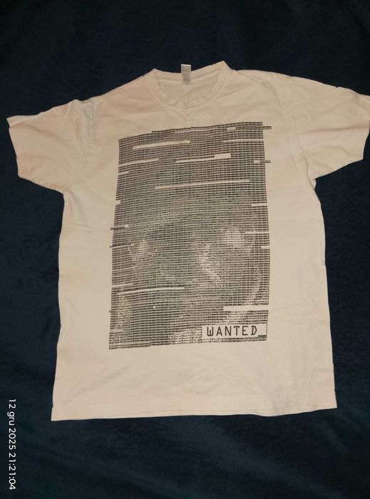Biała koszulka Wanted Rozmiar S