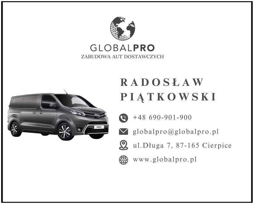 Zabudowa Ducato,Boxer,Jumper-L2 H2 Podłoga + Boki 4 mm-WYSYŁKA GRATIS!