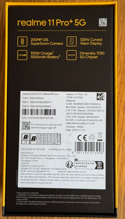 REALME 11 PRO+ 5G stan idealny