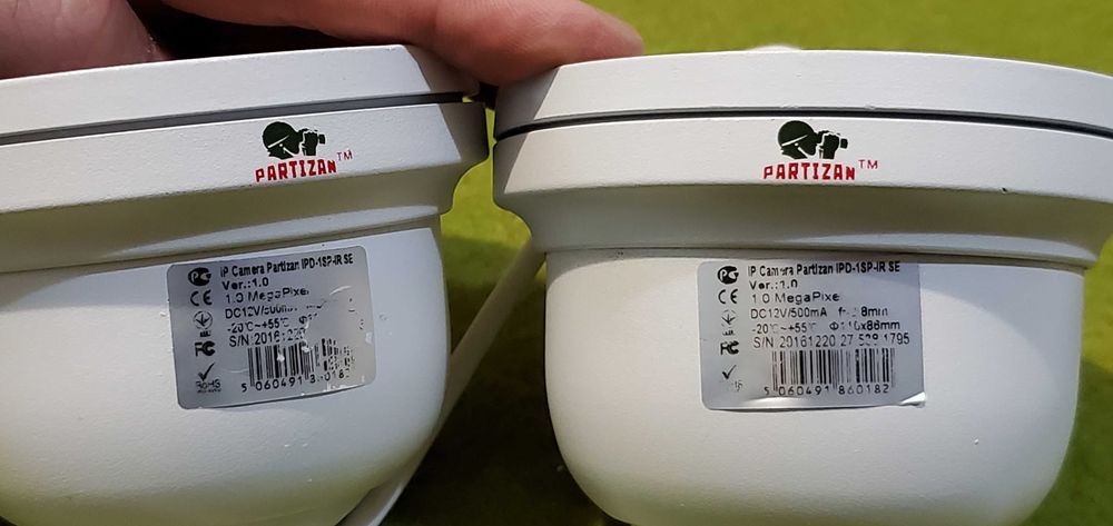 Відеокамера Partizan б/в. Камера відеоспостереження. Купольна IP камер