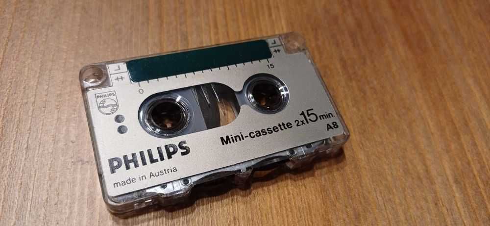 5x Mini kaseta Philips 2x15 min