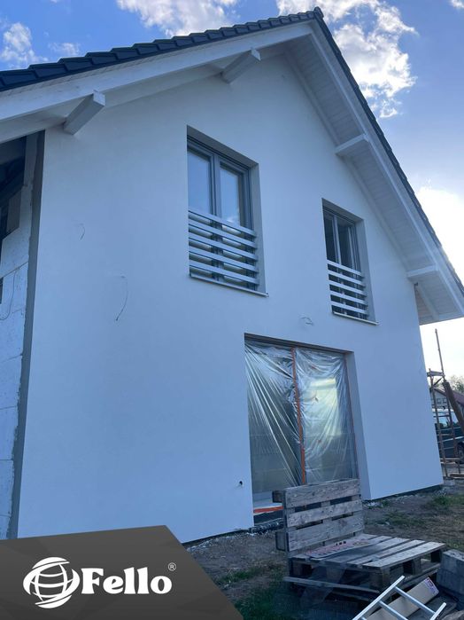 Balustrada francuska podtynkowa AluSlim barierka okno balkonowe balkon