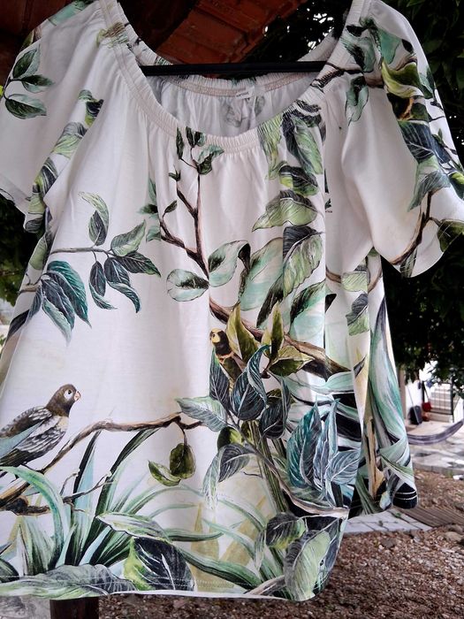 Calça Lefties,com blusa local.