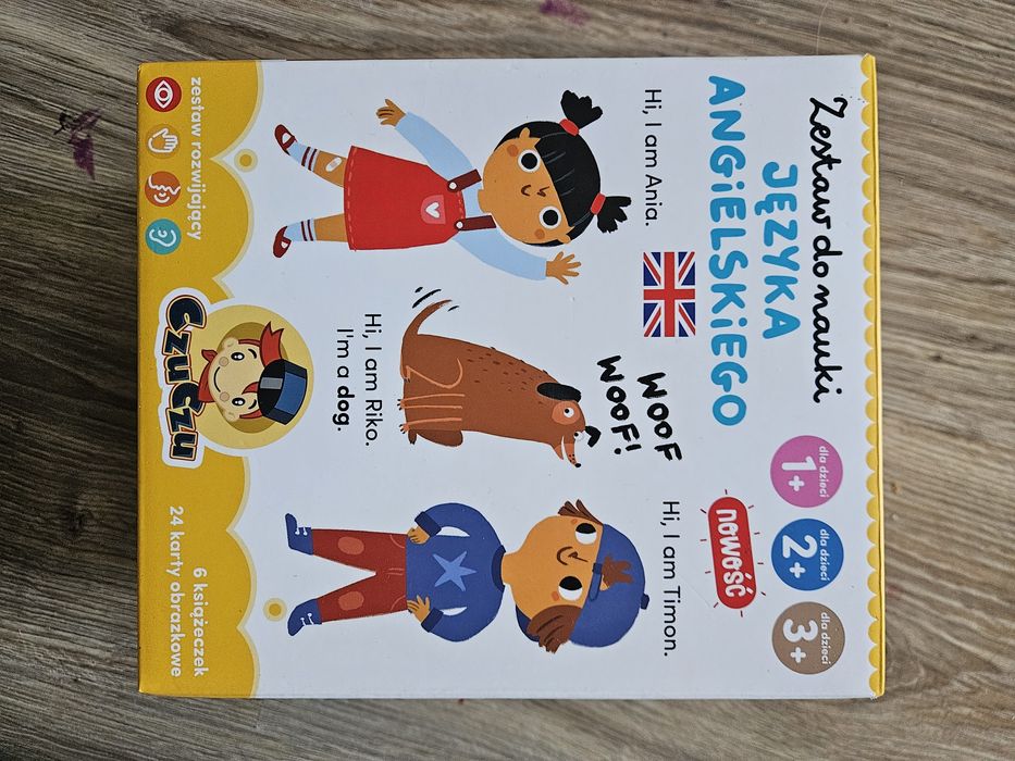 Zestaw do nauki angielskiego CzuCzu