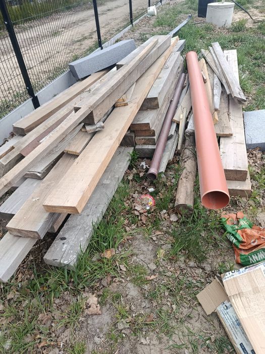 Drewno na opał  oddam za darmo