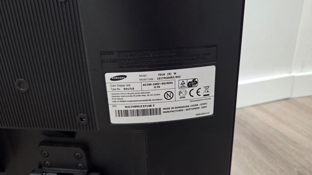 Monitor Samsung Antigo