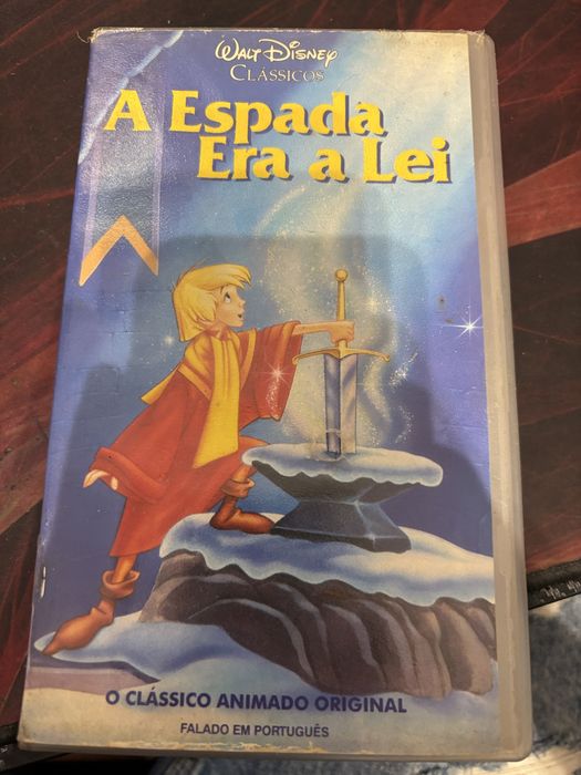 A Espada Era a Lei - VHS Original Disney