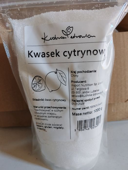 Kwasek cytrynowy 1kg