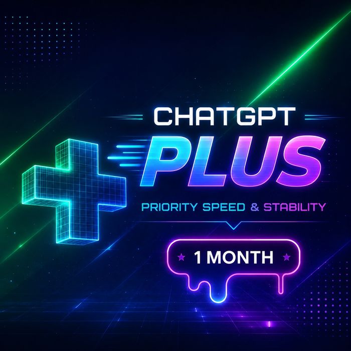 Chat GPT Plus та DALL-E — Premium підписка на 1 місяць