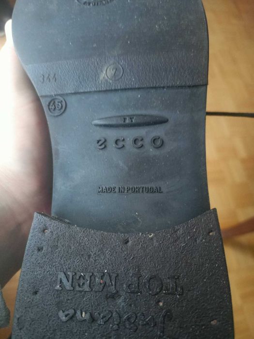 Buty ECCO rozmiar 45 sztyblety trzewiki męskie skóra