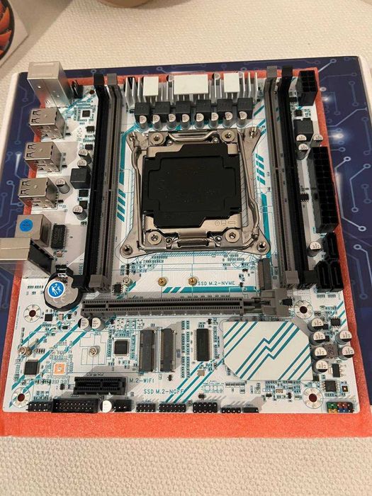 Новий ! Ігровий комплект Soyo X99  E5-2640v4 10 ядер Led кулер 2011-3