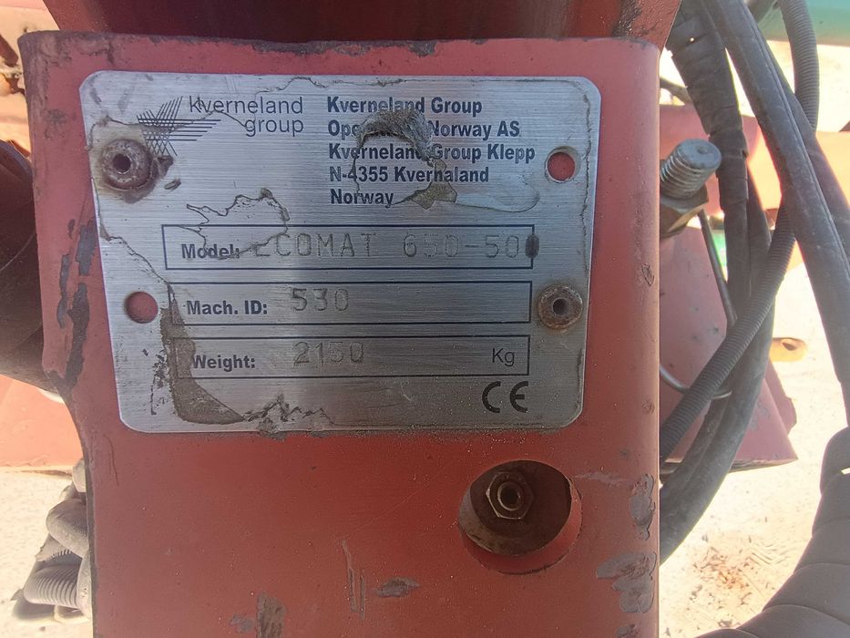 Pługi Kverneland EG 85 i Ecomat 650
