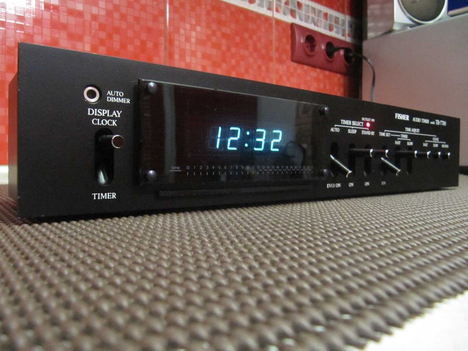 Аудіо-Таймер FISHER TR-7700 HI-FI (made in Japan) - ІДЕАЛЬНИЙ Стан