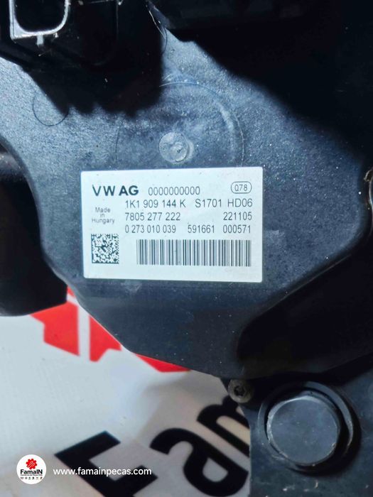 Caixa Direção VW TOURAN 1.6 FSI (85 kW / 115 cv) [02.2003 - 01.2007]