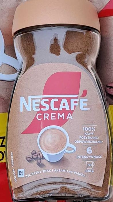 Oryginalna Nescafé Crema 12 x 100 g
