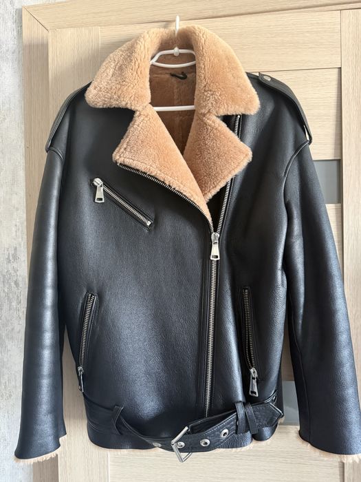 Натурална шкіряна дублянка