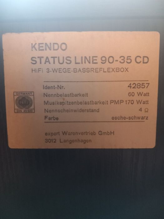 Kolumny głośnikowe Kendo 2 szt.