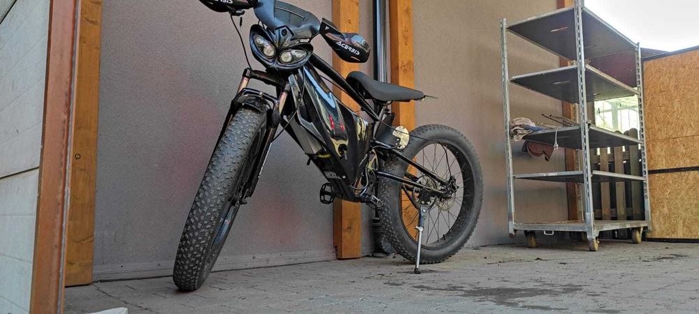 Motorower Elektryczny (przerobiony)