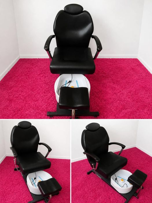 Fotel do pedicure z masażerem