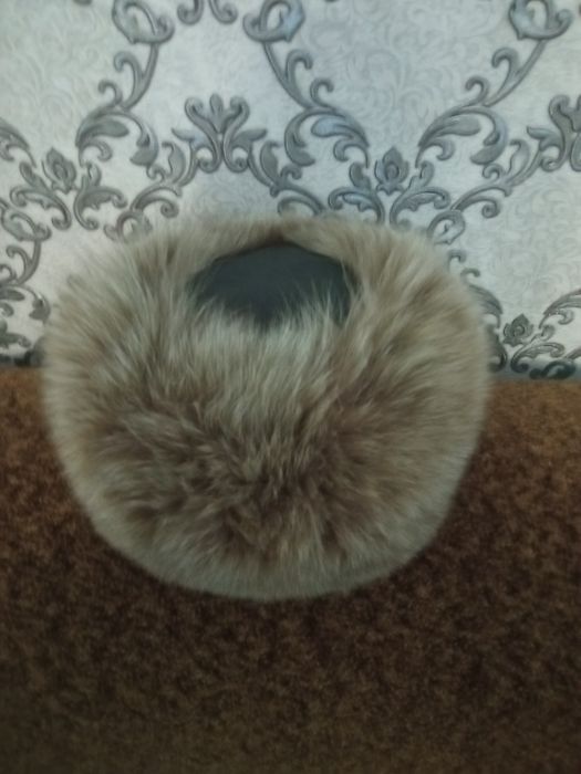 Шапка жіноча,  хутряна, меховая песец