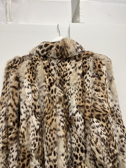 Długie futro vintage