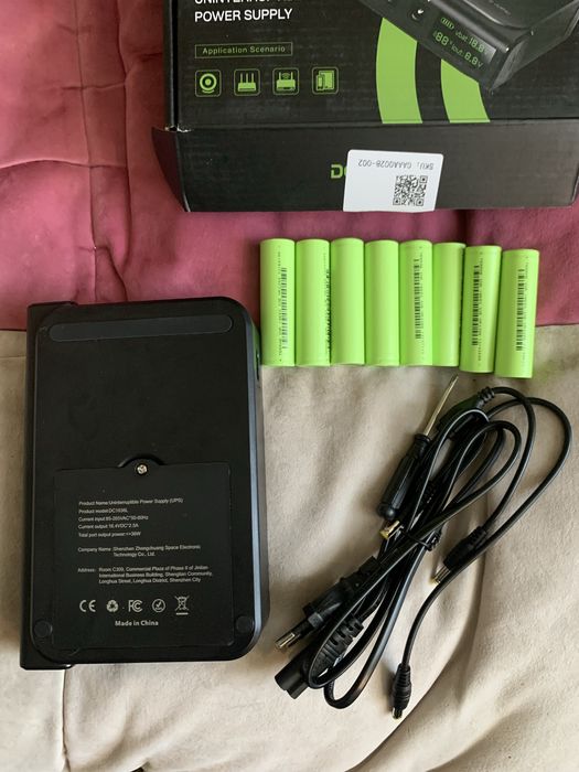 ДБЖ для роутера 36ВТ 26400mah 15 годин роботи