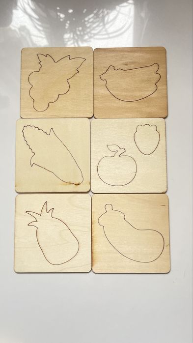 Трафарет для рисование дерянный детская игрушка расскраска пазл развив