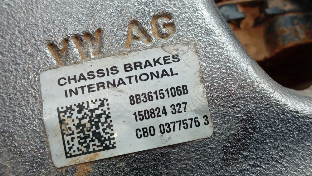 Pinça travão / maxila de travão frente direita AUDI A5 (FU2)