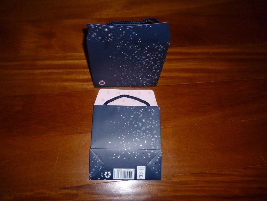 Pandora saco de Natal azul 2 modelos